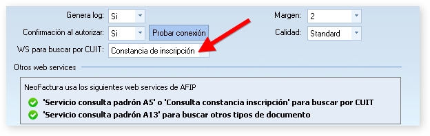 NeoFactura-Consulta constancia de inscripcin